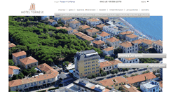 Desktop Screenshot of hoteltornese.com
