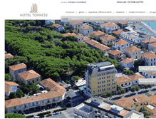 Tablet Screenshot of hoteltornese.com